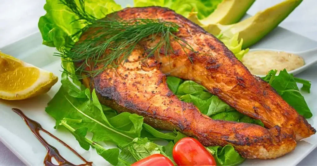 Health benefits of salmon fish