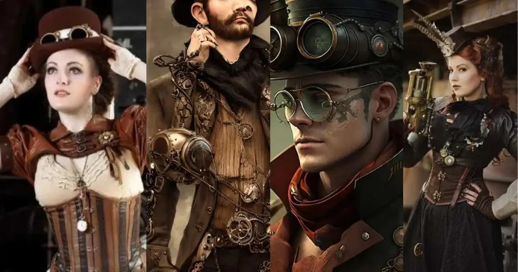 Steampunk style photos