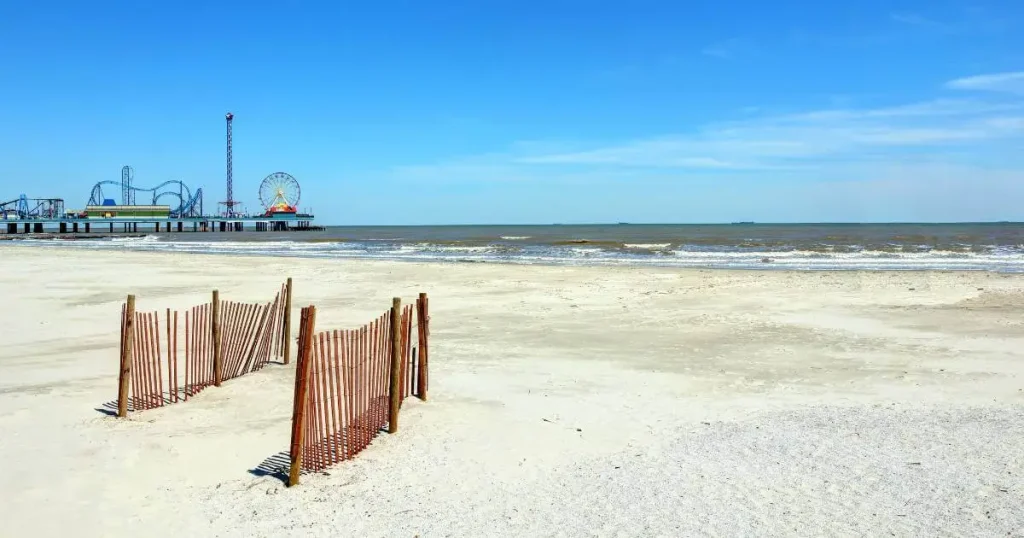 Stewart Beach on Galveston Island-Best Beaches in Texas